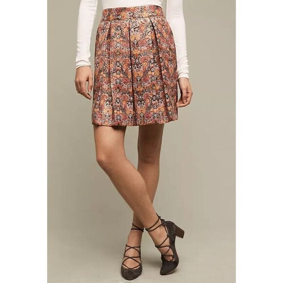 Maeve Rosia Printed Skirt – Size L - Picture 3 of 15